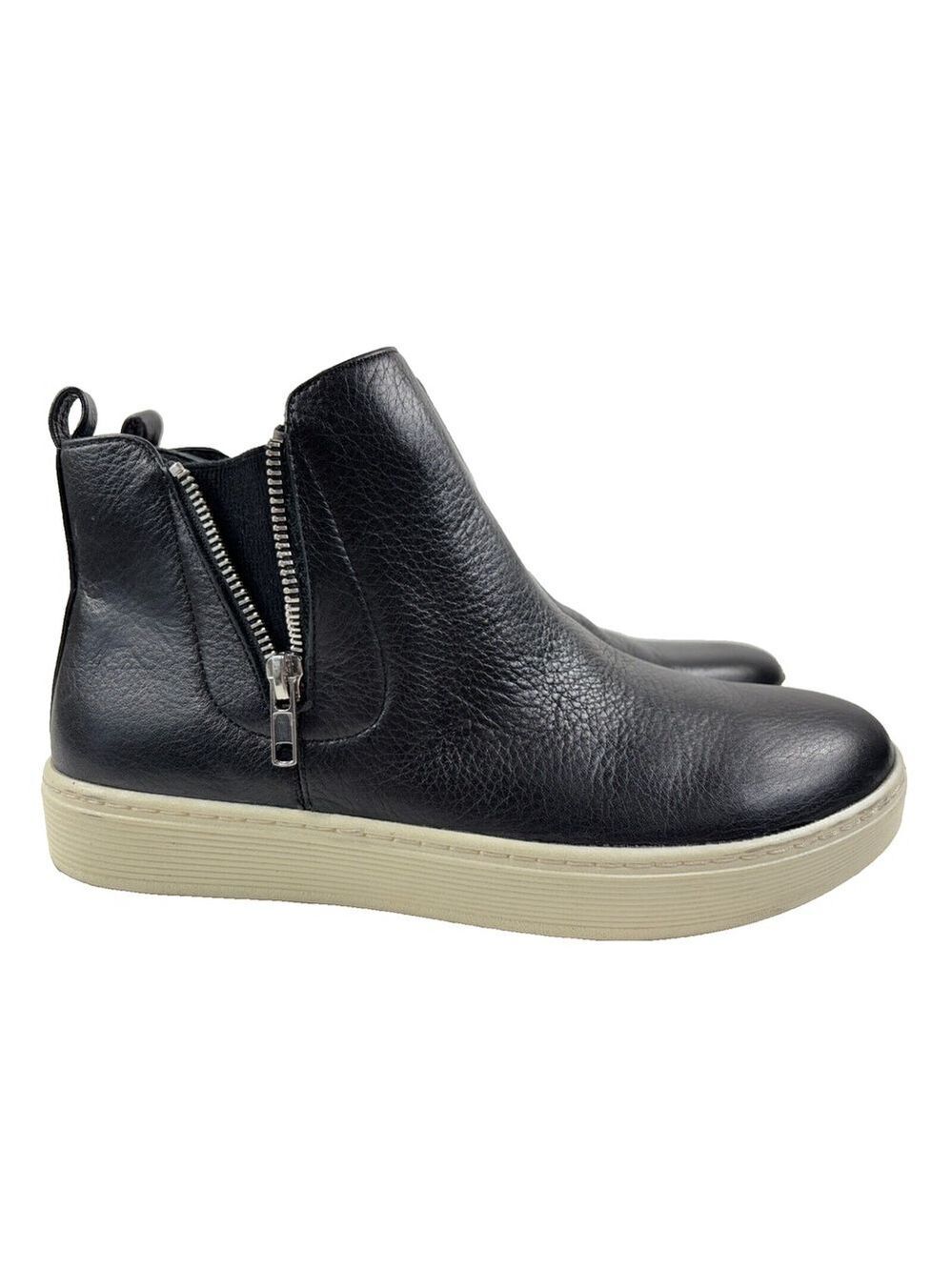 Söfft Britton Zip Black Waterproof Leather Ankle Boot Women's Size 9.5M
